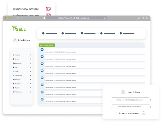 Ysell.pro Dashboard